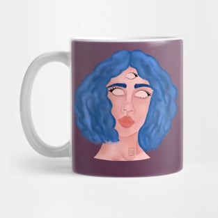 Blue Fluff Mug